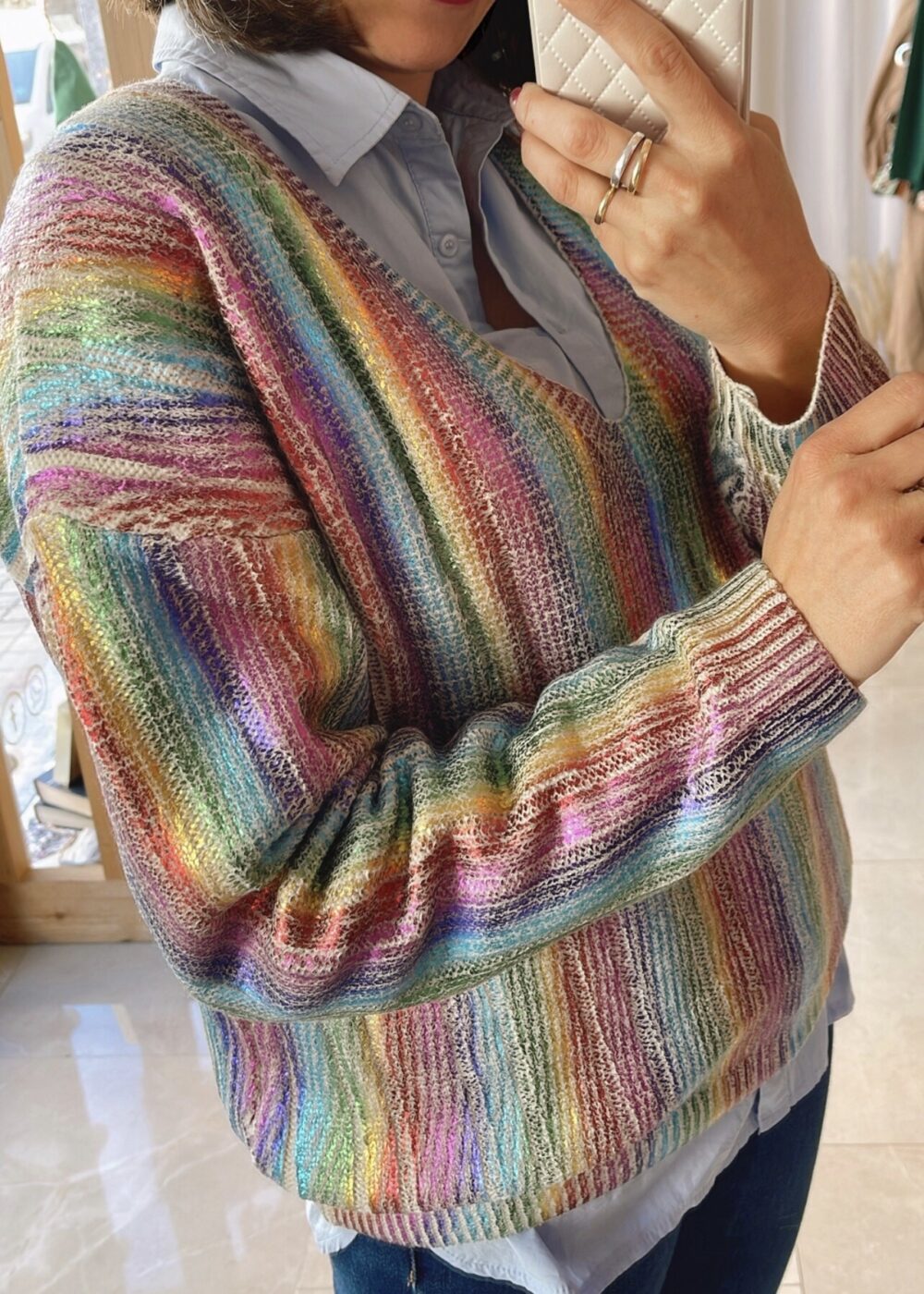 Jersey de mujer rainbow